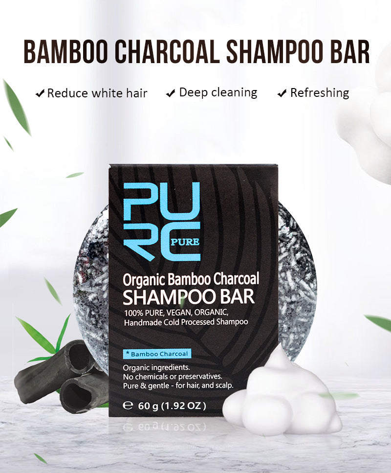 Pure Charcoal Shampoo Bar