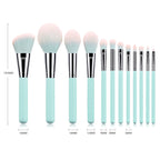 Aqua Glam Brush Set