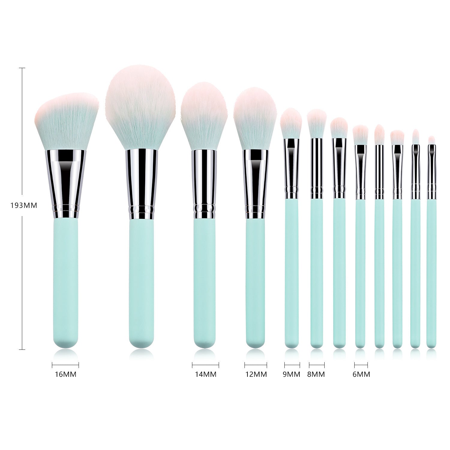 Aqua Glam Brush Set